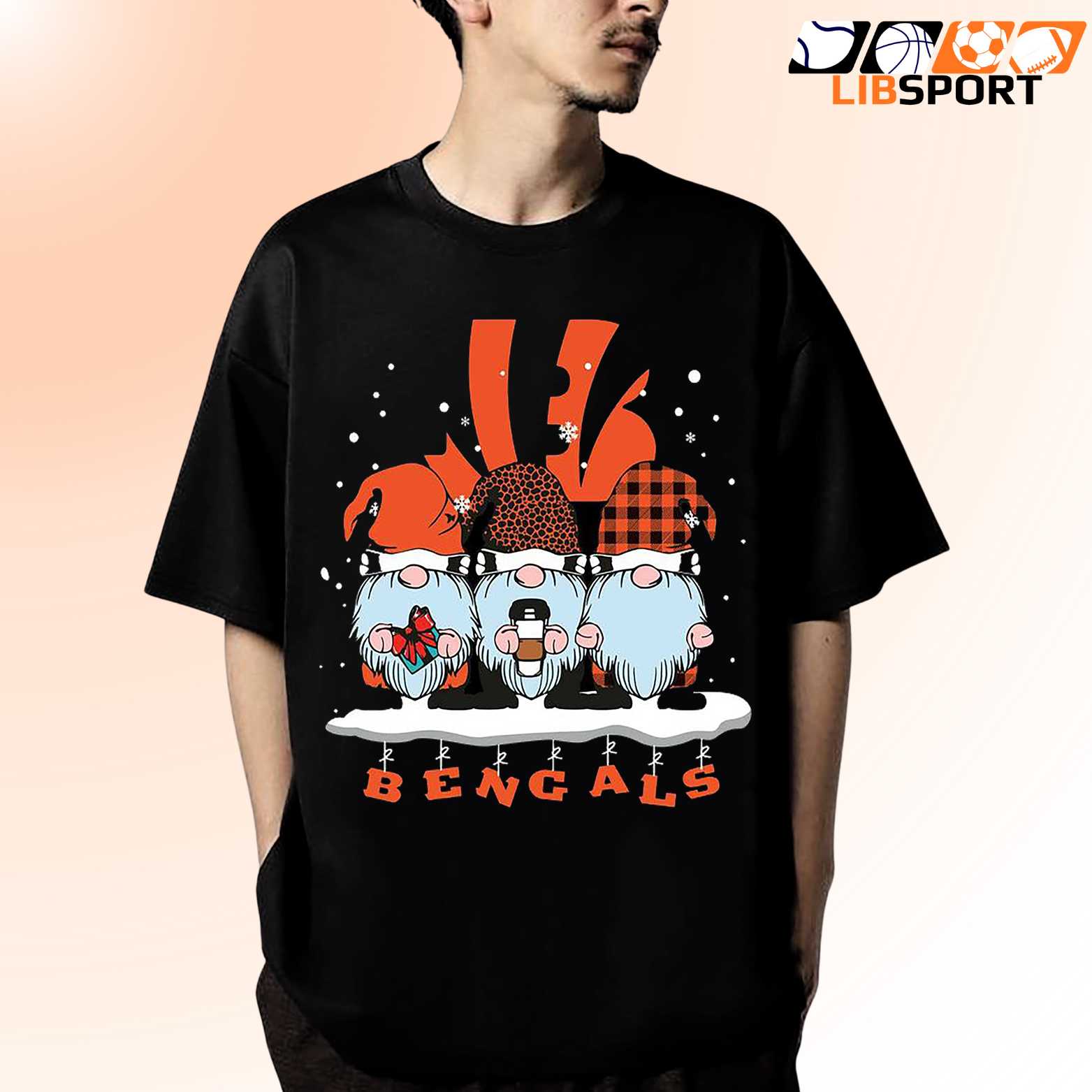 Cute Gnomes Cincinnati Bengals Unisex T Shirt, Nfl Streetwear Shirt
